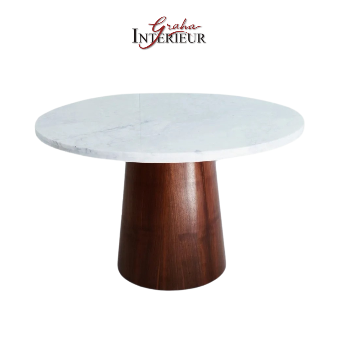 Marble Round Dining Table