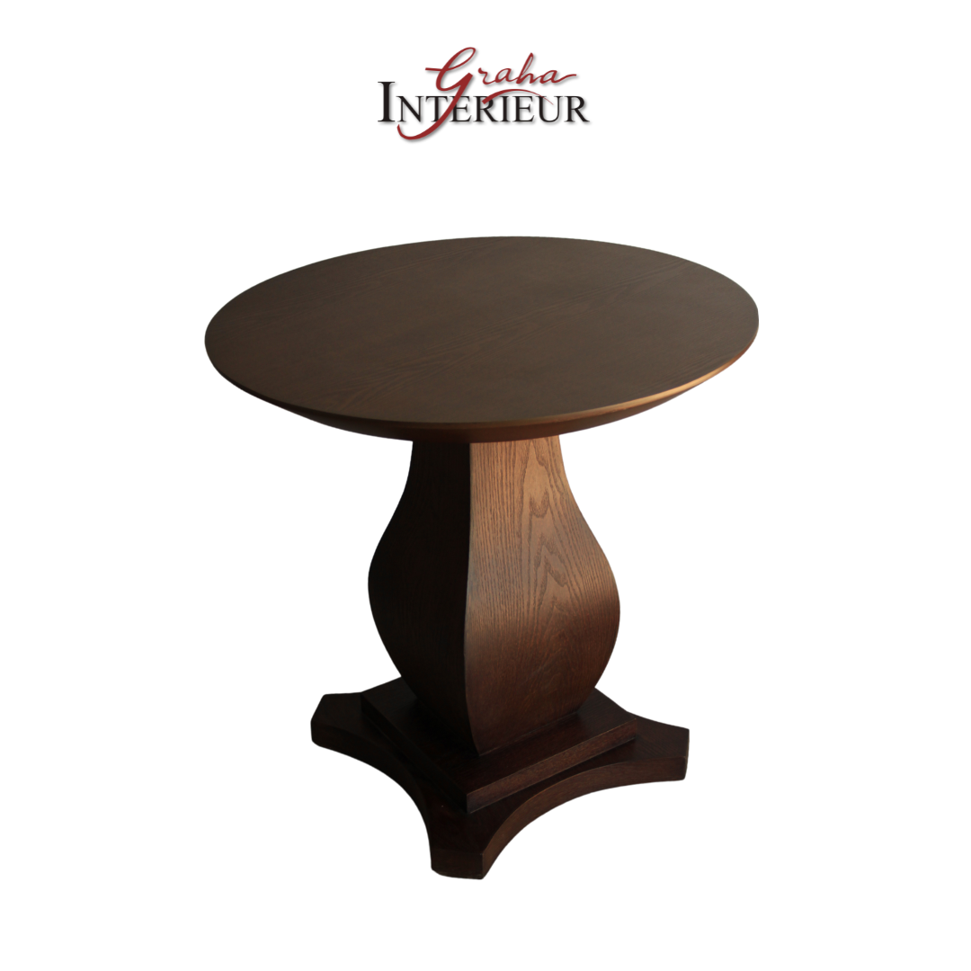 Olivia Brown Corner Table