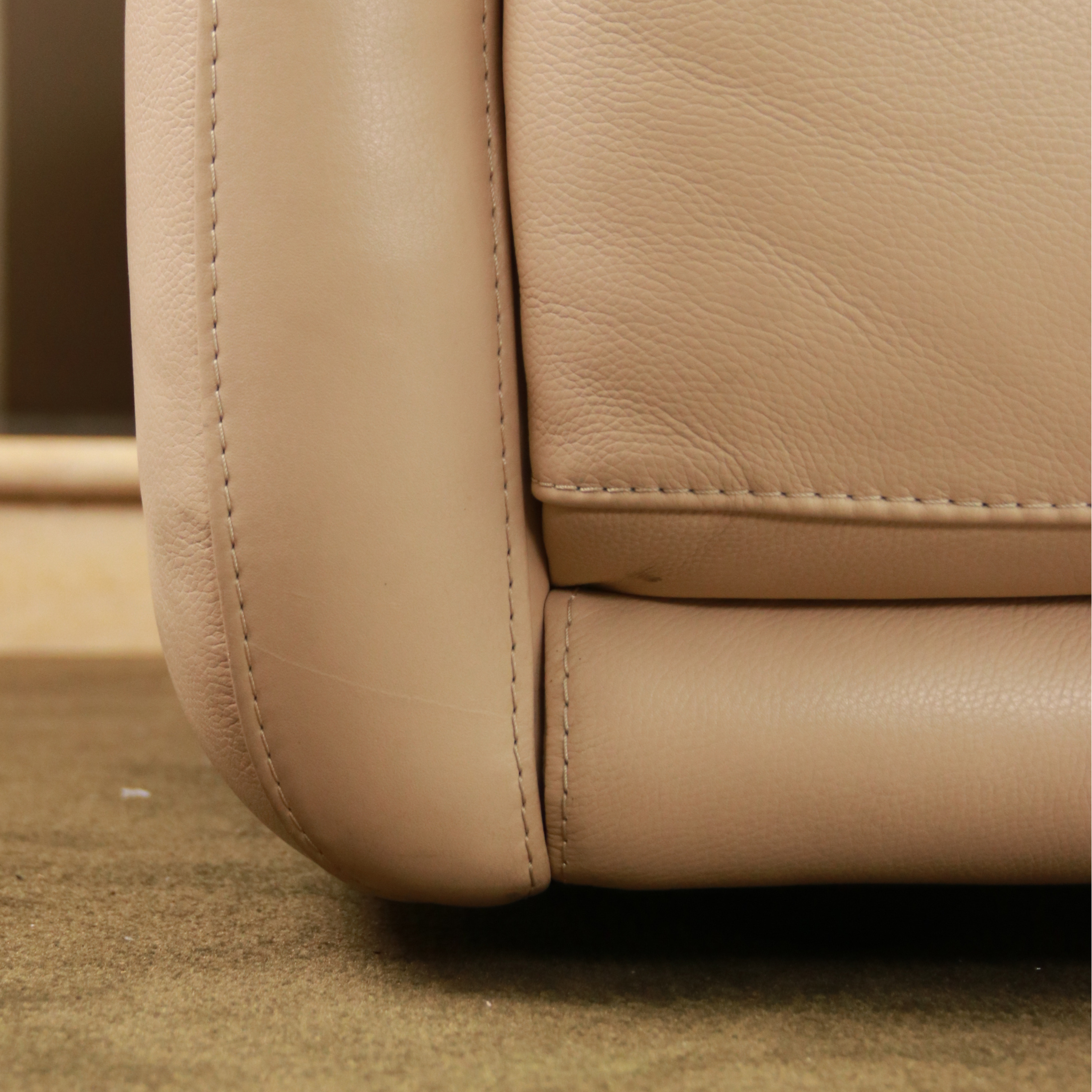 Marbella L-Shape Sofa Leather - Image 4
