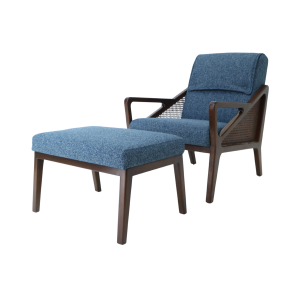 Ami Lounge Chair + Ottoman