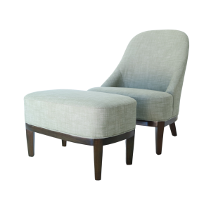 Calia Lounge Chair + Ottoman