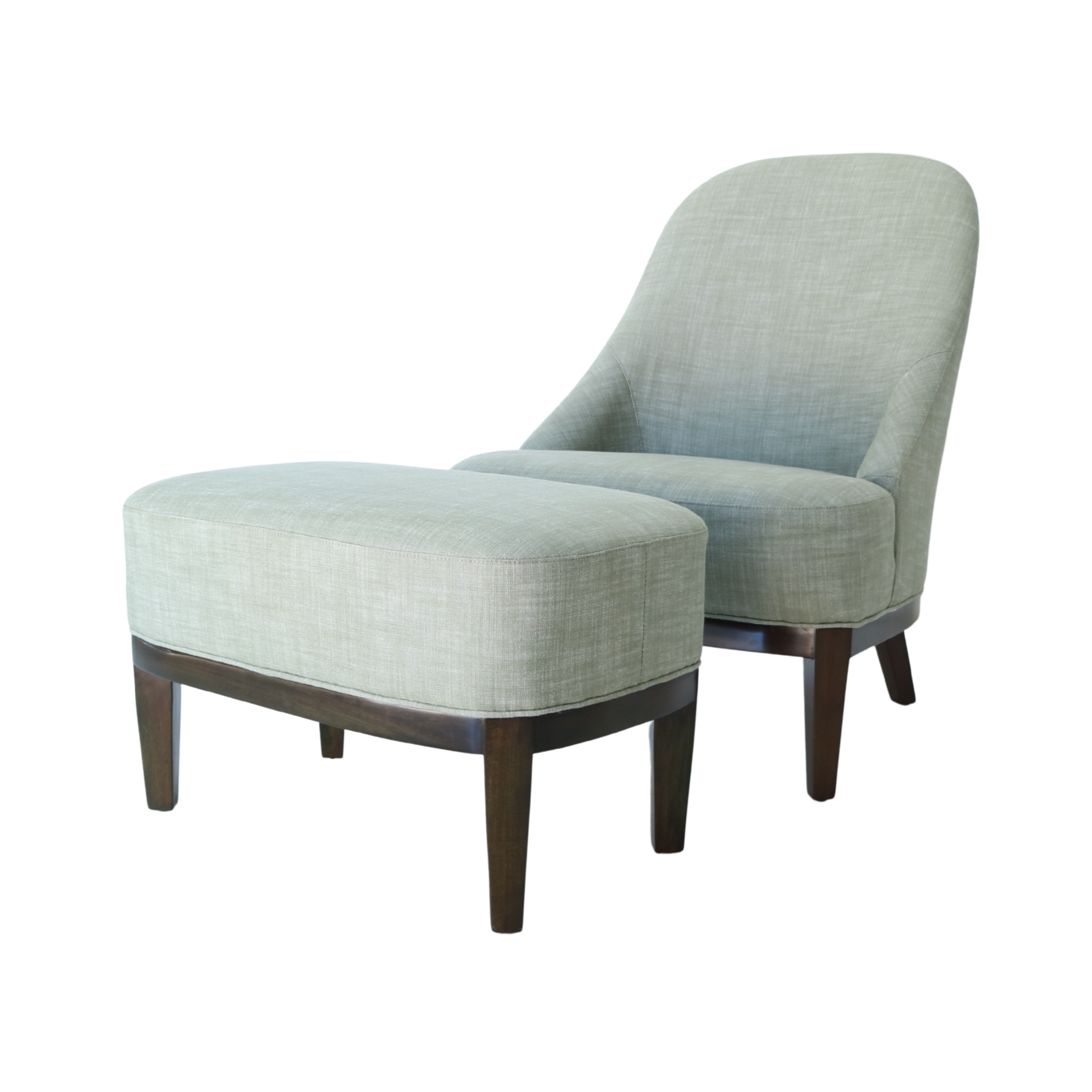 Calia Lounge Chair + Ottoman