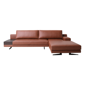 Durro Leather L-Shape Sofa