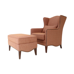 Maharani Lounge Chair + Ottoman